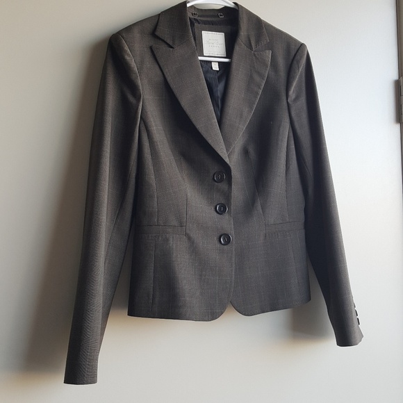 The Limited Jackets & Blazers - The Perfect Travel Suit The Limited 10 Teal Brown